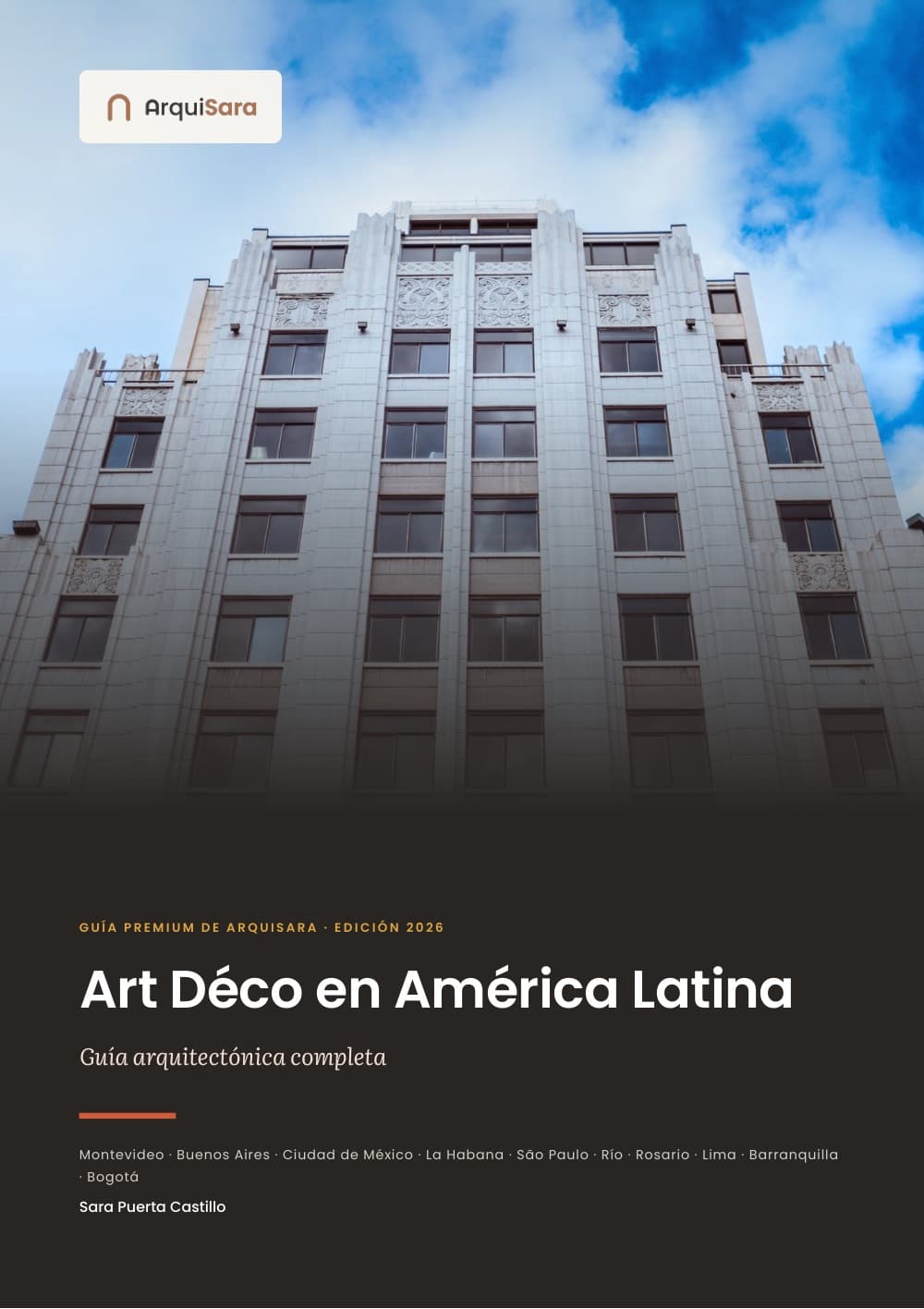 Portada de Art Déco en América Latina: guía arquitectónica completa
